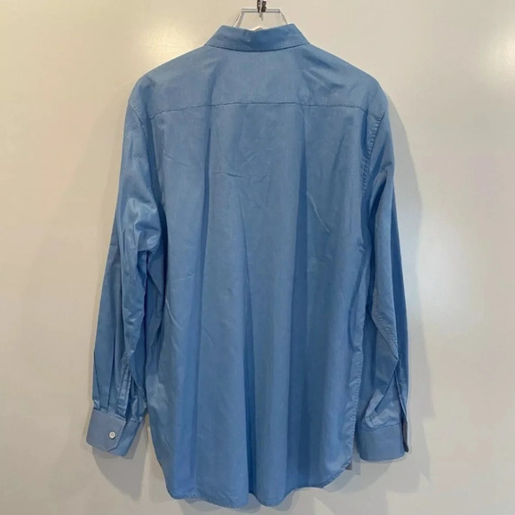 Nantucket Whaler Blue Cotton‎ Long Sleeve Oxford Shirt Mens XL (1069) - Picture 4 of 6
